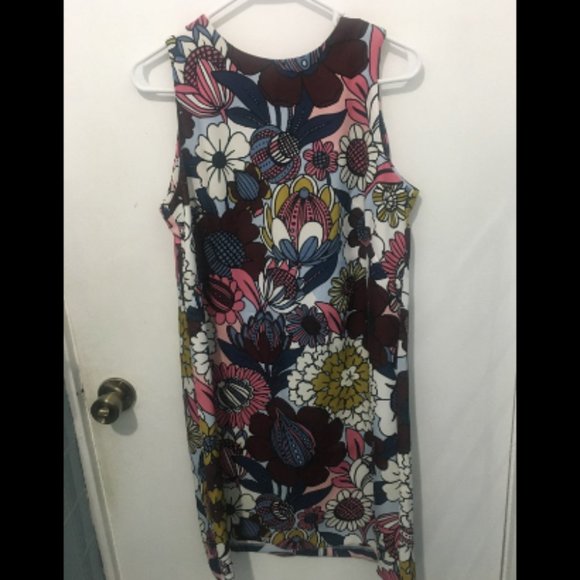 Ann Taylor fun print dress - Picture 1 of 3